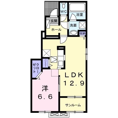 1LDK Apartment in Kanazawa, Ishikawa — photo 2 of 3
