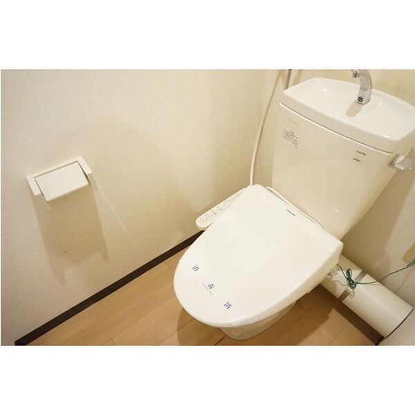 地下鉄東西線 西１８丁目駅 徒歩12分 10階建 築19年のトイレ写真