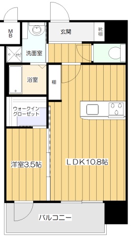 Alivis三国本町の間取り写真