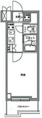 ルーブル都立家政弐番館の間取り写真