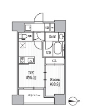 東京メトロ有楽町線 新富町駅 徒歩3分 12階建 築3年の間取り写真