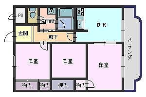 ウェルカム21の間取り