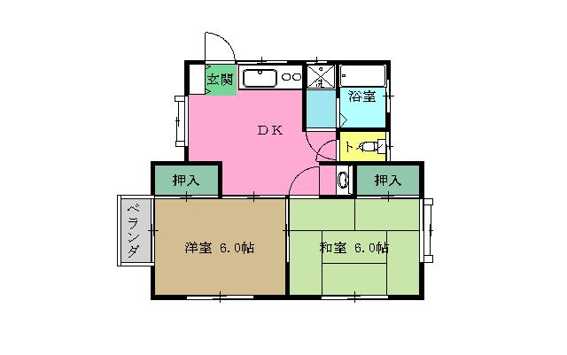 グレイスハイツの間取り