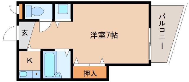 メゾン東大津の間取り