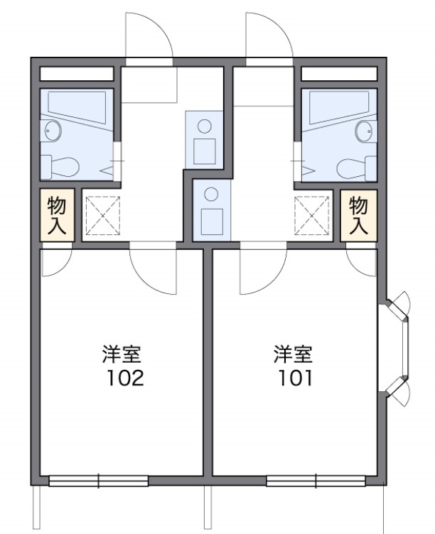 ＲｉｖｅｒＳｉｄｅの間取り