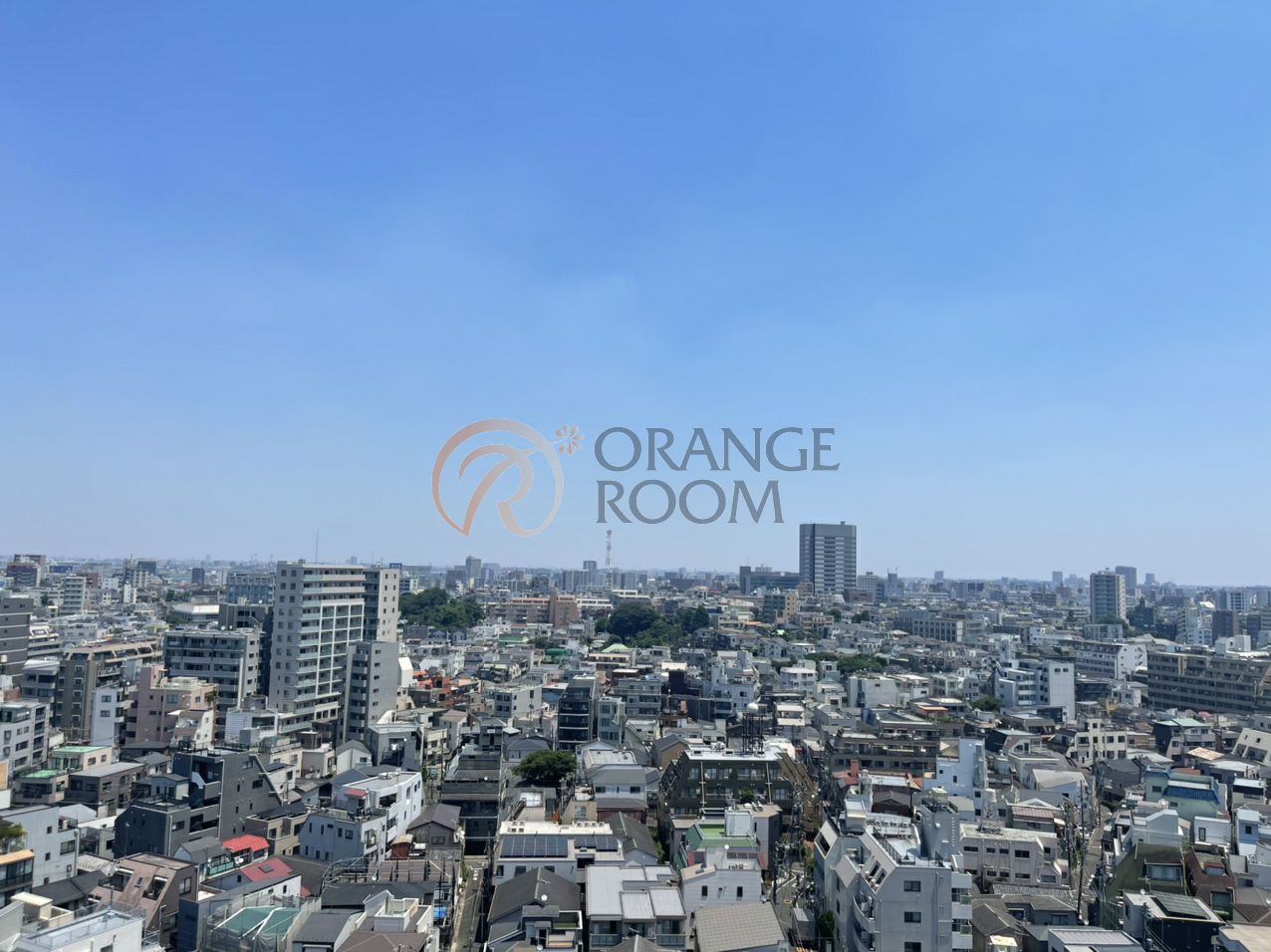 眺望　（別階からの眺望です）