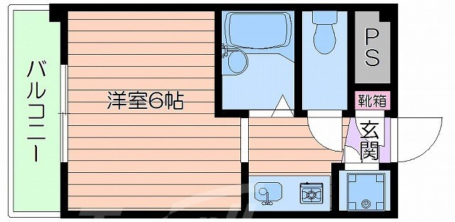 日の出プラザII号館の間取り