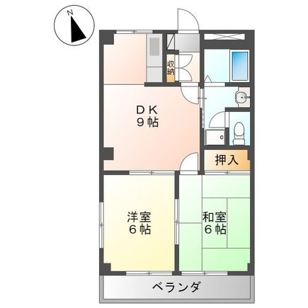 裾野市茶畑のマンションの間取り