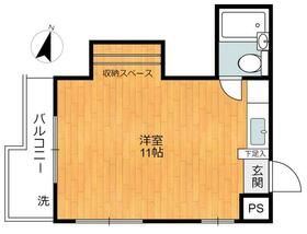 東京都品川区荏原６（マンション）の賃貸物件の間取り