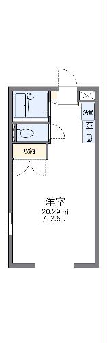 レオパレス平成の間取り