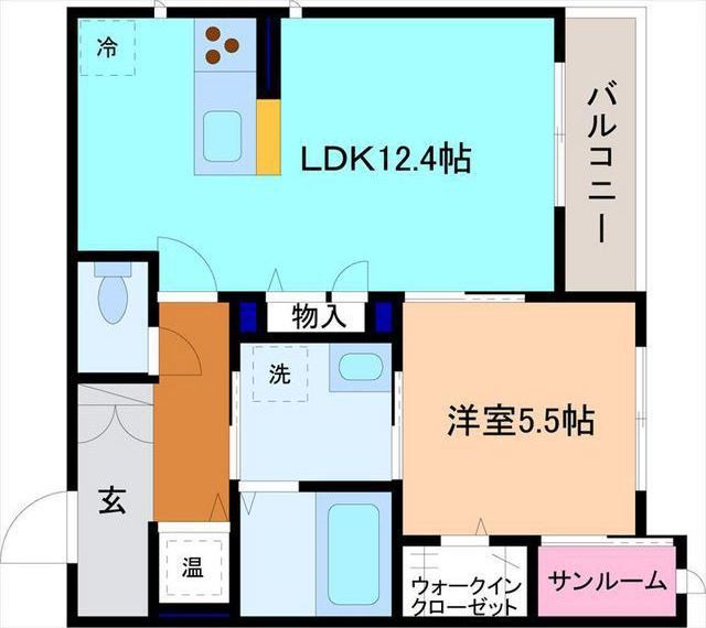 リラフォートの間取り写真