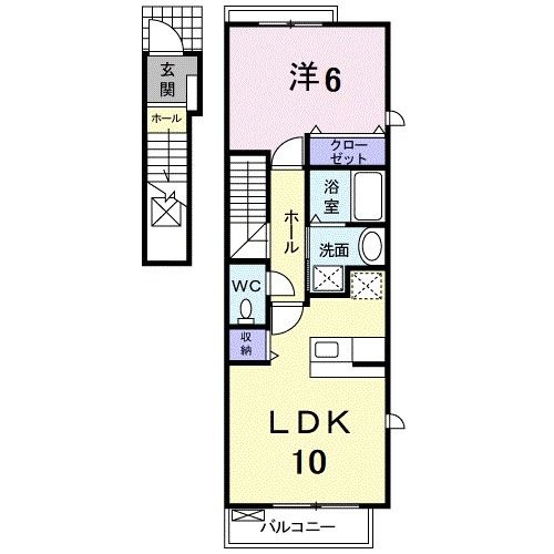 フォーゲルＡの間取り