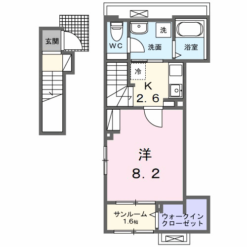 中之島荘の間取り