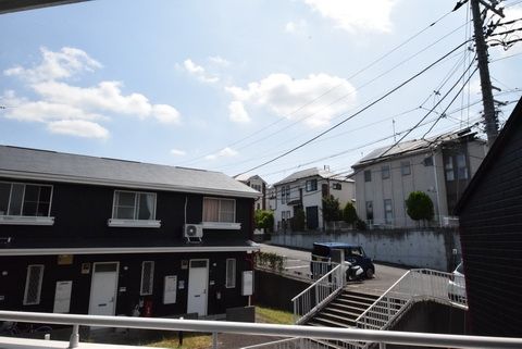 【横浜市保土ケ谷区上菅田町のアパートの眺望】