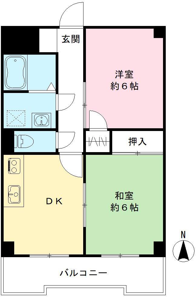 メゾンマリーネの間取り