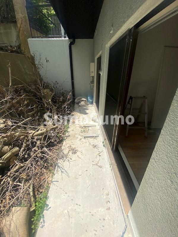 バルコニー　落ち着いた時間を過ごせるバルコニーです