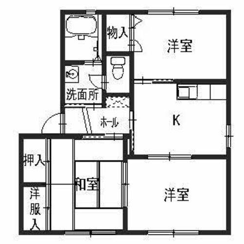 シャーメゾン志保の間取り