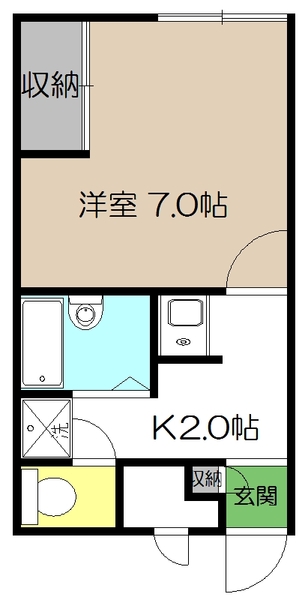 ディアコート（百石町）の間取り