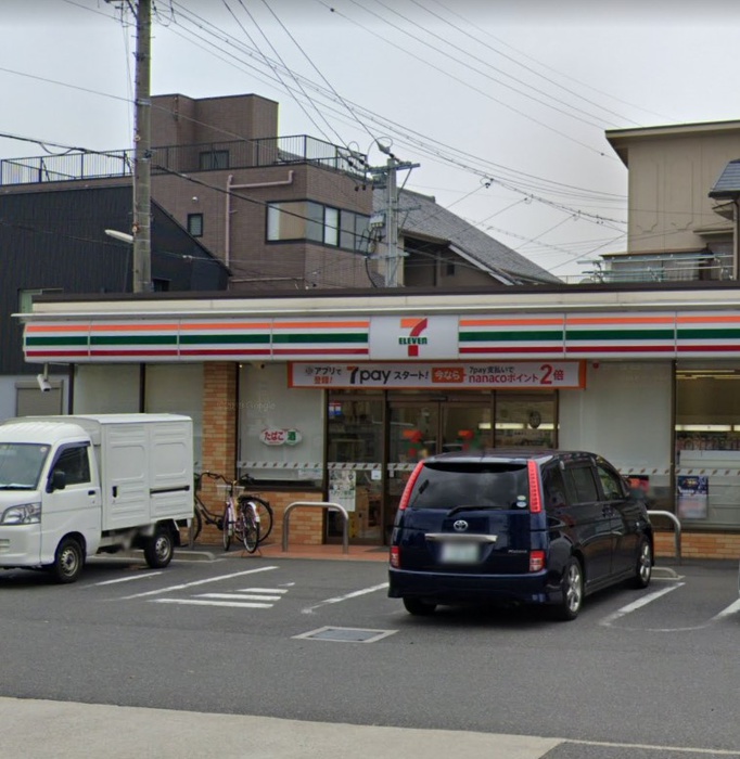 コンビニ　セブン-イレブン 名古屋名西通１丁目店（コンビニ）まで88m