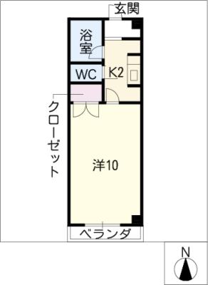 エクセレント西可児の間取り