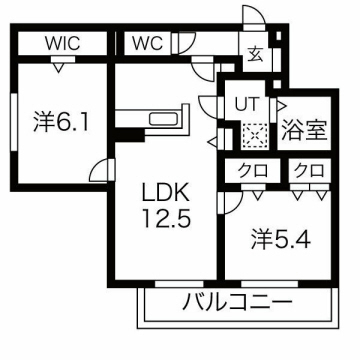 PERCHAの間取り