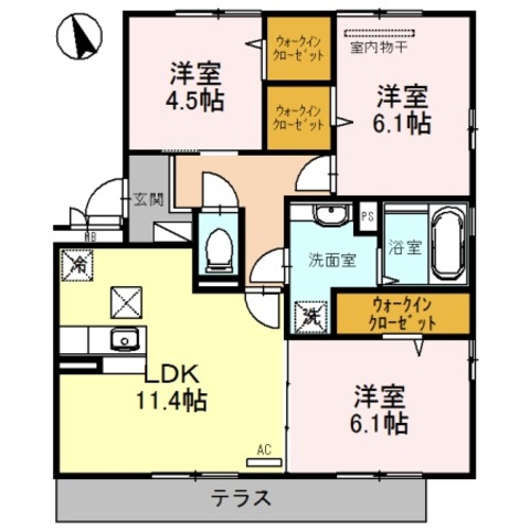 プレミアム十番館の間取り