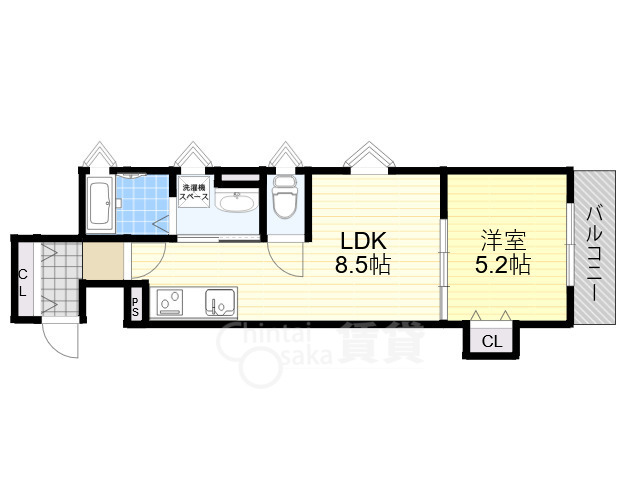 【クリエオーレ曽根南町の間取り】