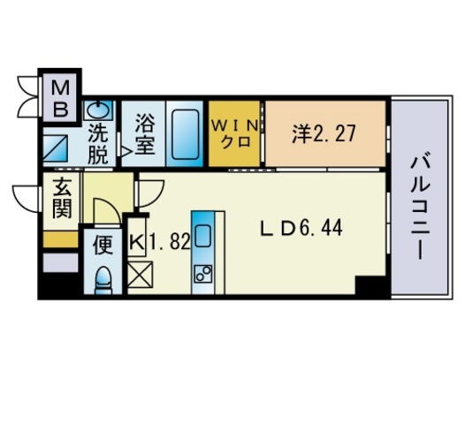 Ｗｅ　今宿の間取り