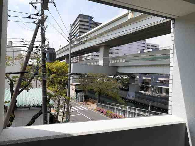 【横浜市南区中村町のマンションの眺望】