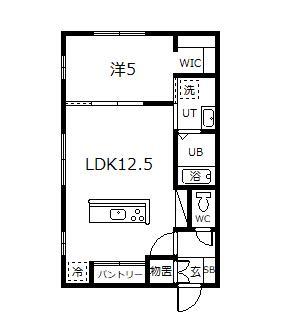 【ノルフィーノ曙I　Ａ棟の間取り】