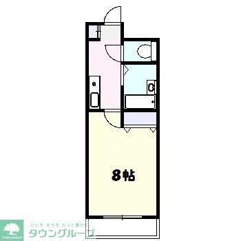 川崎市高津区梶ケ谷のマンションの間取り