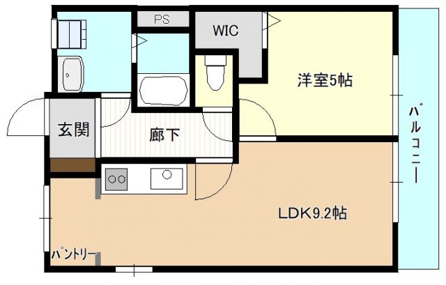 榊原ビル５０２の間取り