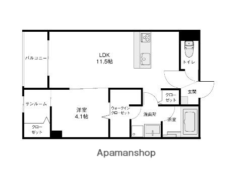 エスペランサの間取り