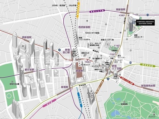 【新宿区新宿のマンションのその他】