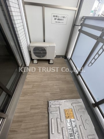 バルコニー　バルコニーがあります