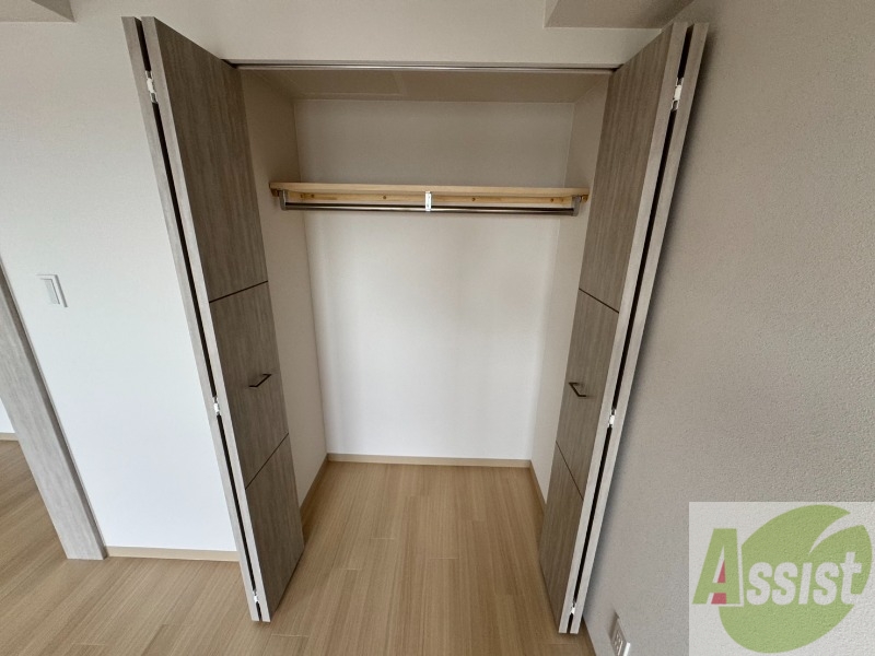 収納　収納もバッチリあるのでお部屋が片付きますよ！