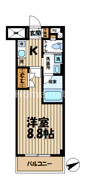 レジデンス鎌倉の間取り