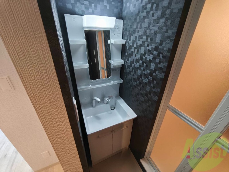 洗面設備　シャンプードレッサーで身支度もラクラクです！