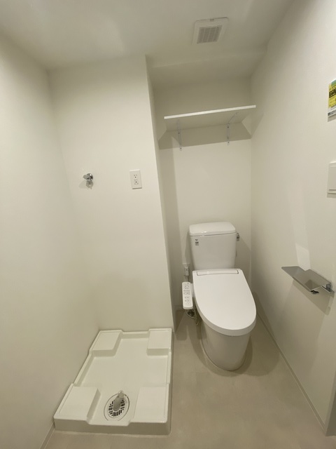 トイレ　洗浄便座付です！