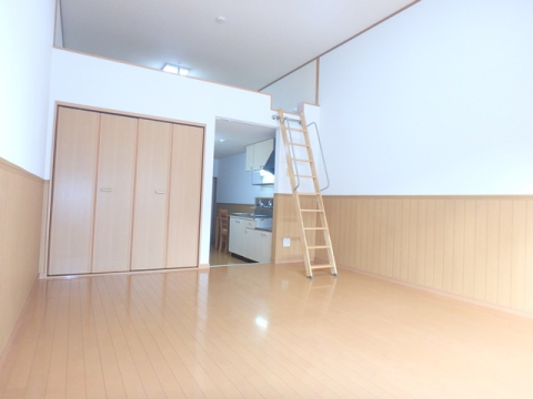 居室・リビング　※写真は別号室です