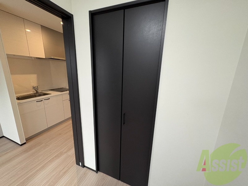 収納　ここに収納があります。収納があると部屋が広く使えます。