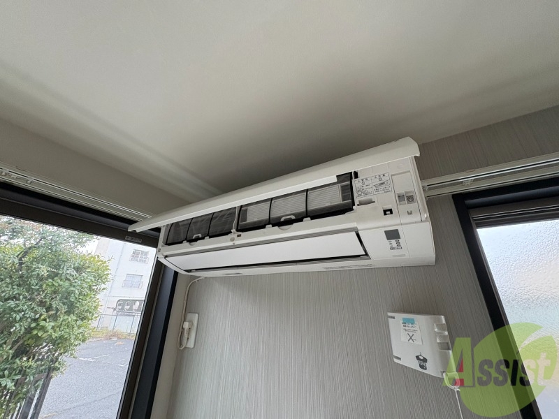 その他設備　エアコン付きです！夏でも冬でも安心ですね。