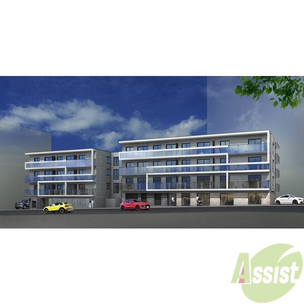 建物外観　完成予想パース「仮）ＧＡ－福住１－１ＭＳ　Ｂ棟」