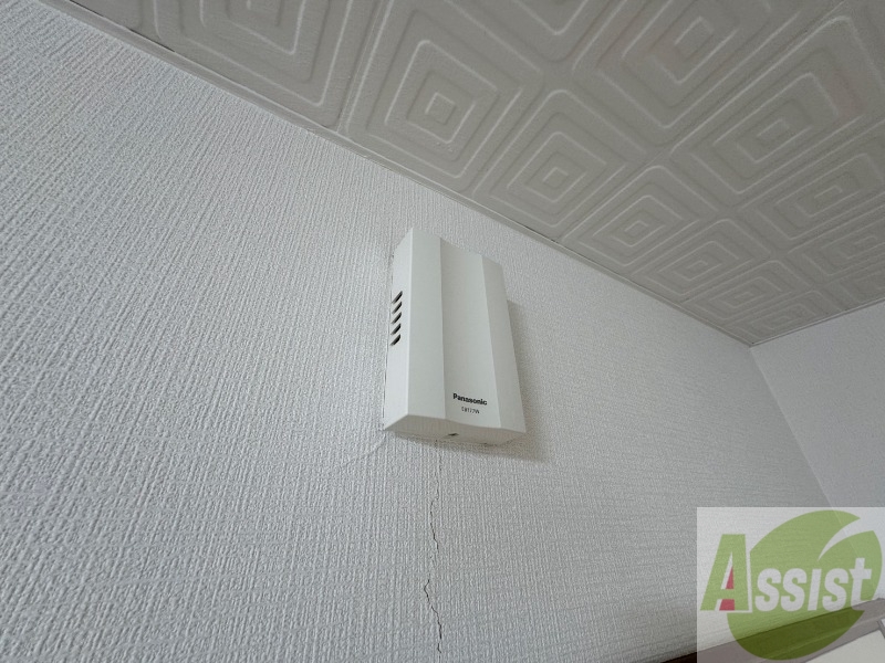 セキュリティ　来客時にはこちらのチャイムが鳴りますよ。