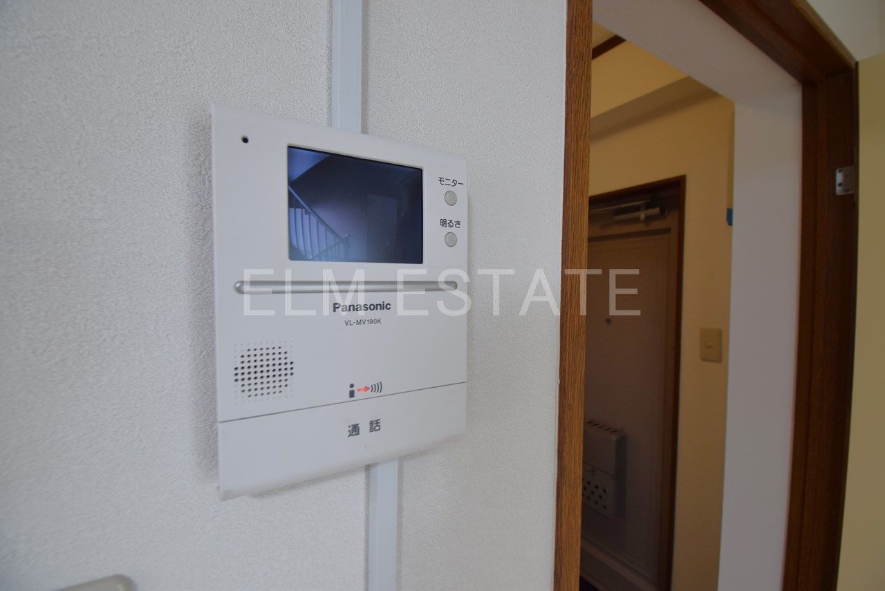 セキュリティ　同一物件別部屋の写真になります。