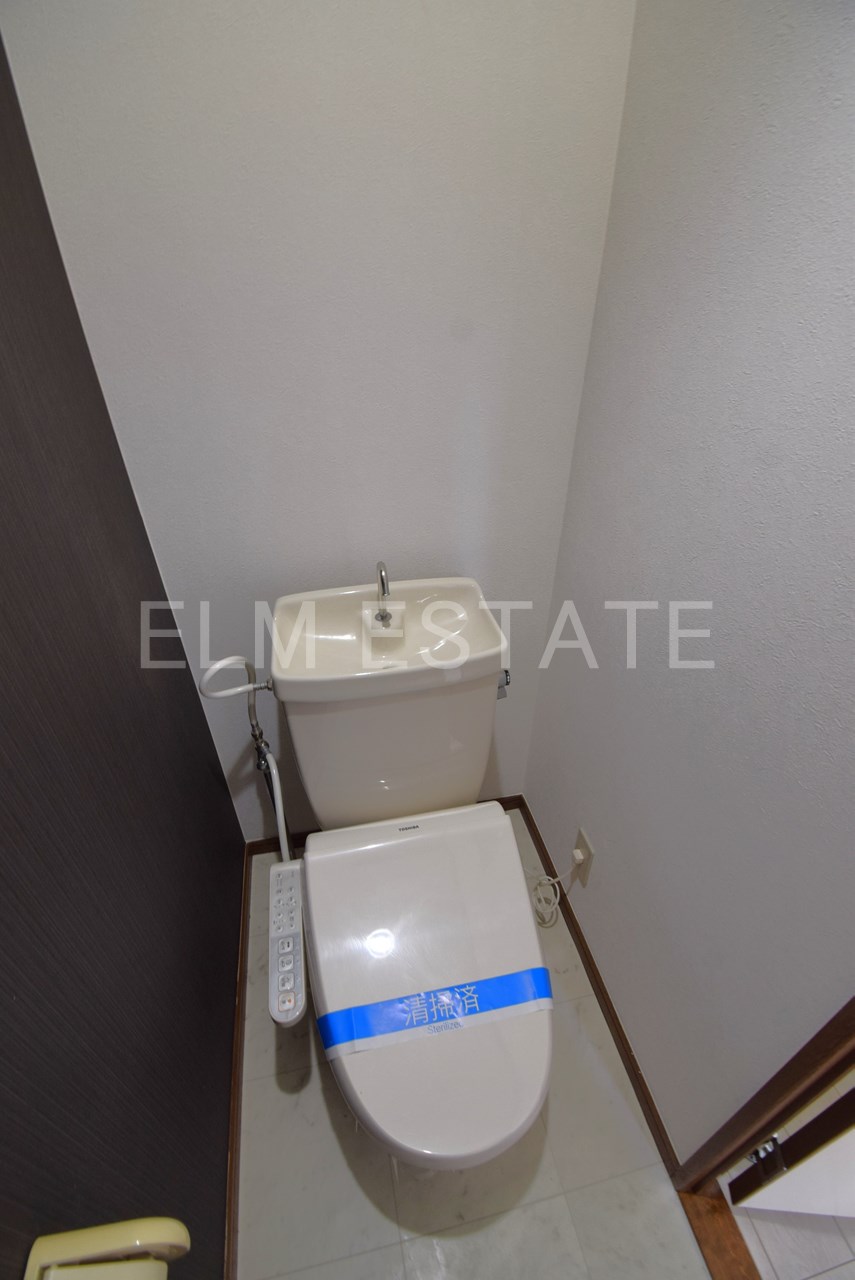トイレ　同一物件別部屋の写真になります。