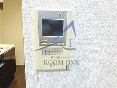 セキュリティ　モニター付きインターホンです。