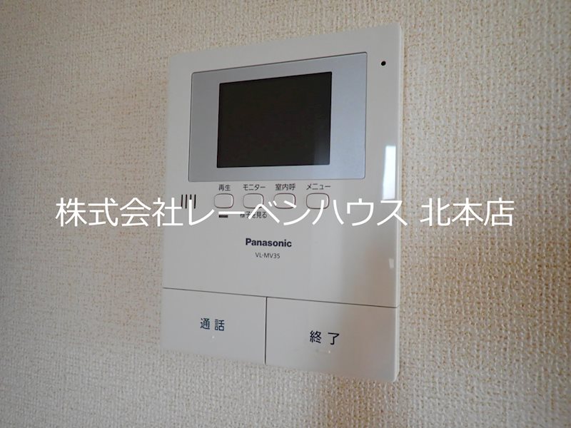 セキュリティ　同物件角部屋参考写真