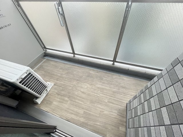 バルコニー　陽当たり良好なバルコニーです