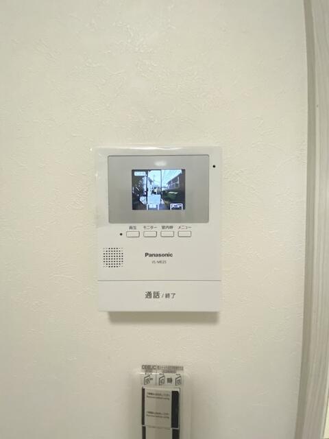 セキュリティ　モニター付きインターホン